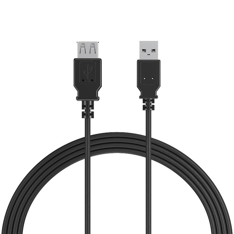 NXT Technologies 15' USB A Male/A Female, Black NX29741