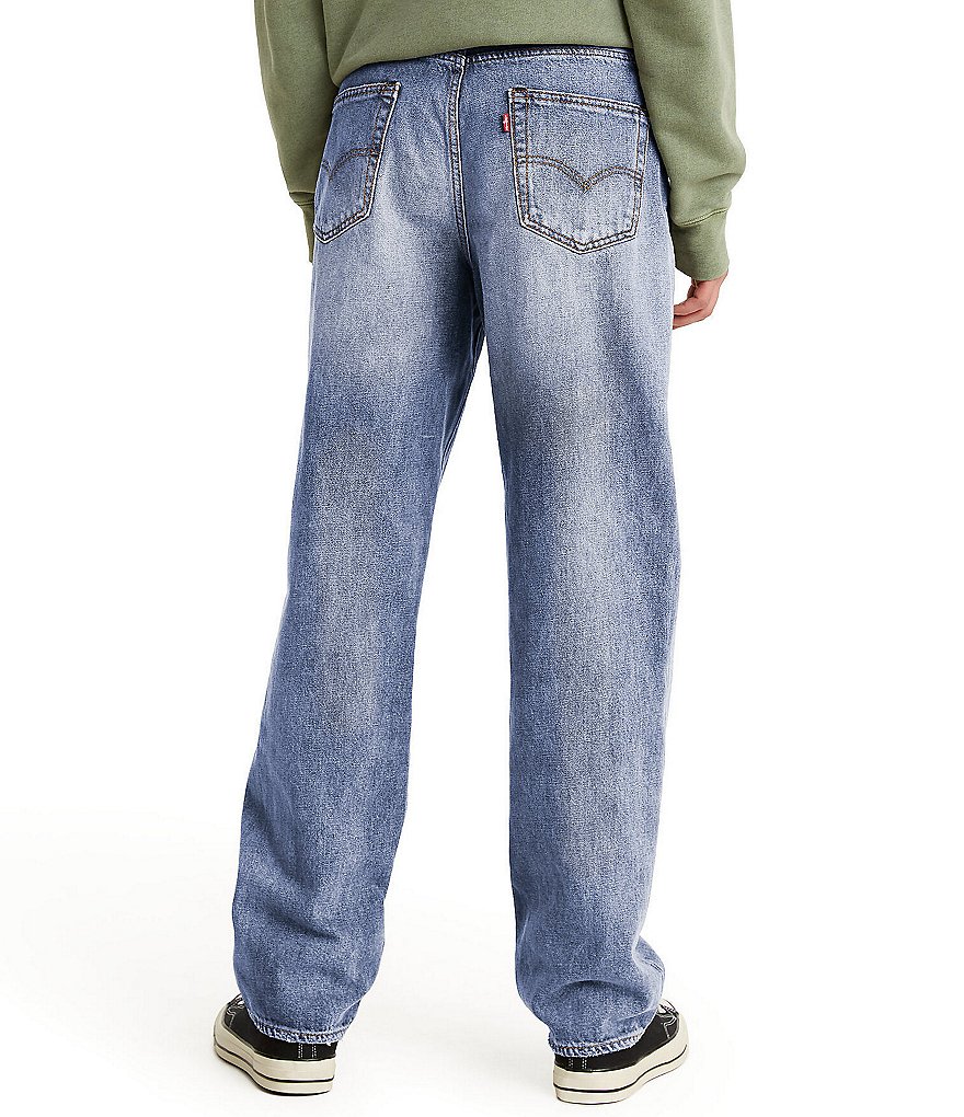 Silver Jeans Co. Gordie Loose Fit Dark Wash Subtle Whiskering Wash Jeans