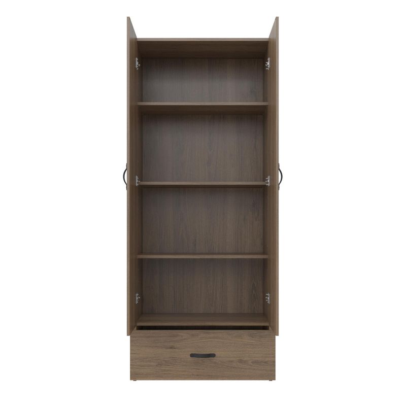 72" Daywood Kitchen Pantry Cabinet White - Room and Joy