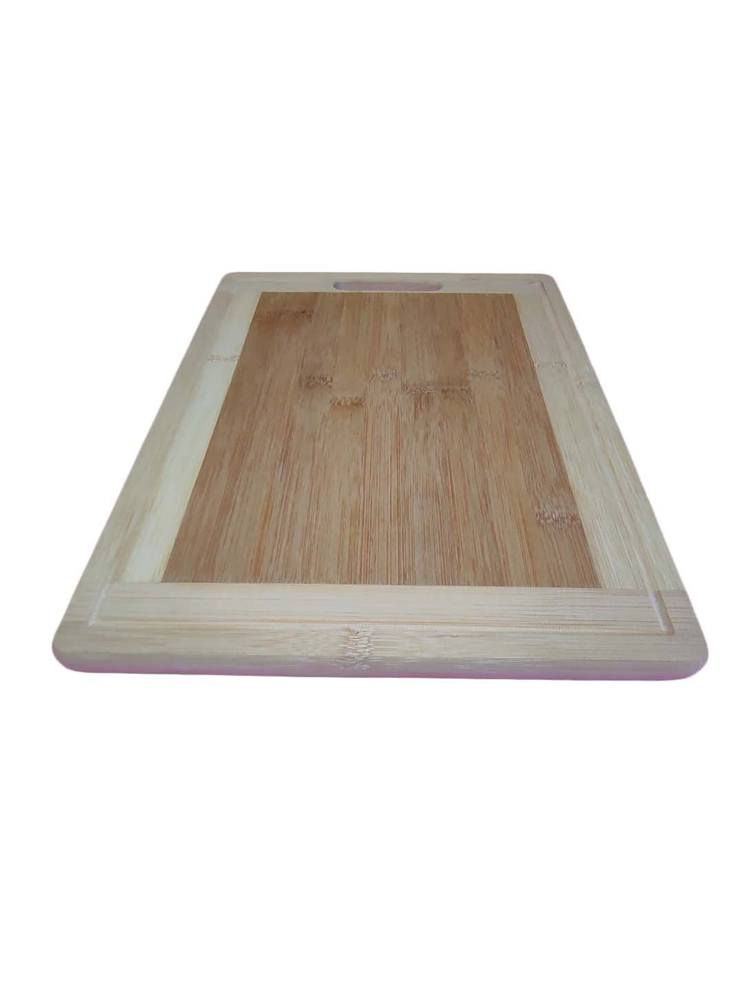 Crayton Beige & Brown Bamboo Chopping Board - Set of 1