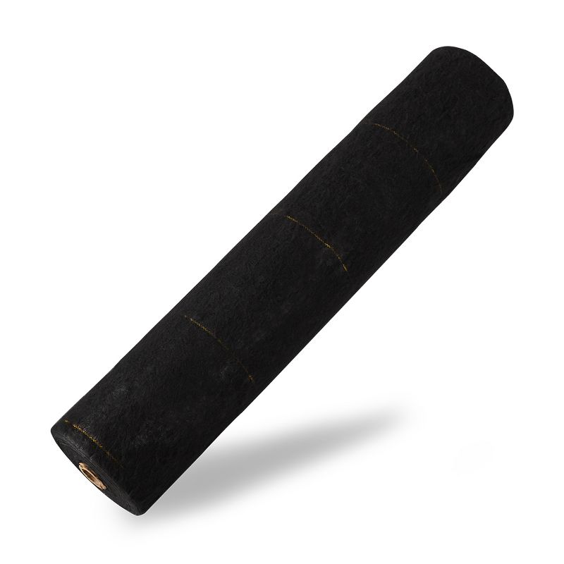 DeWitt P4 Pro 5 5-Ounce 4 x 250 Feet Commercial and Home Garden Landscape Weed Block Barrier Heavy-Duty Woven Ground Cover Fabric, Black