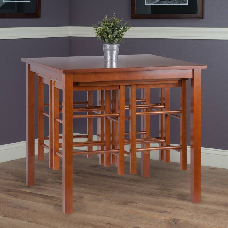 5pc Stella Space Saver Teak - Winsome