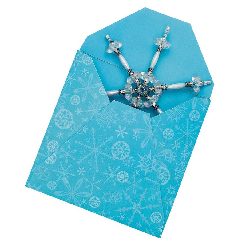 Creativity for Kids Beaded Snowflake Ornaments