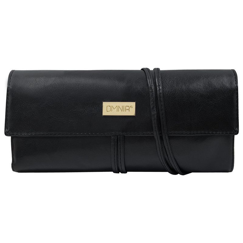 OMNIA Brush Artist Favorites, KJB, 6pc Complexion  Makeup Brush Set with Wrap