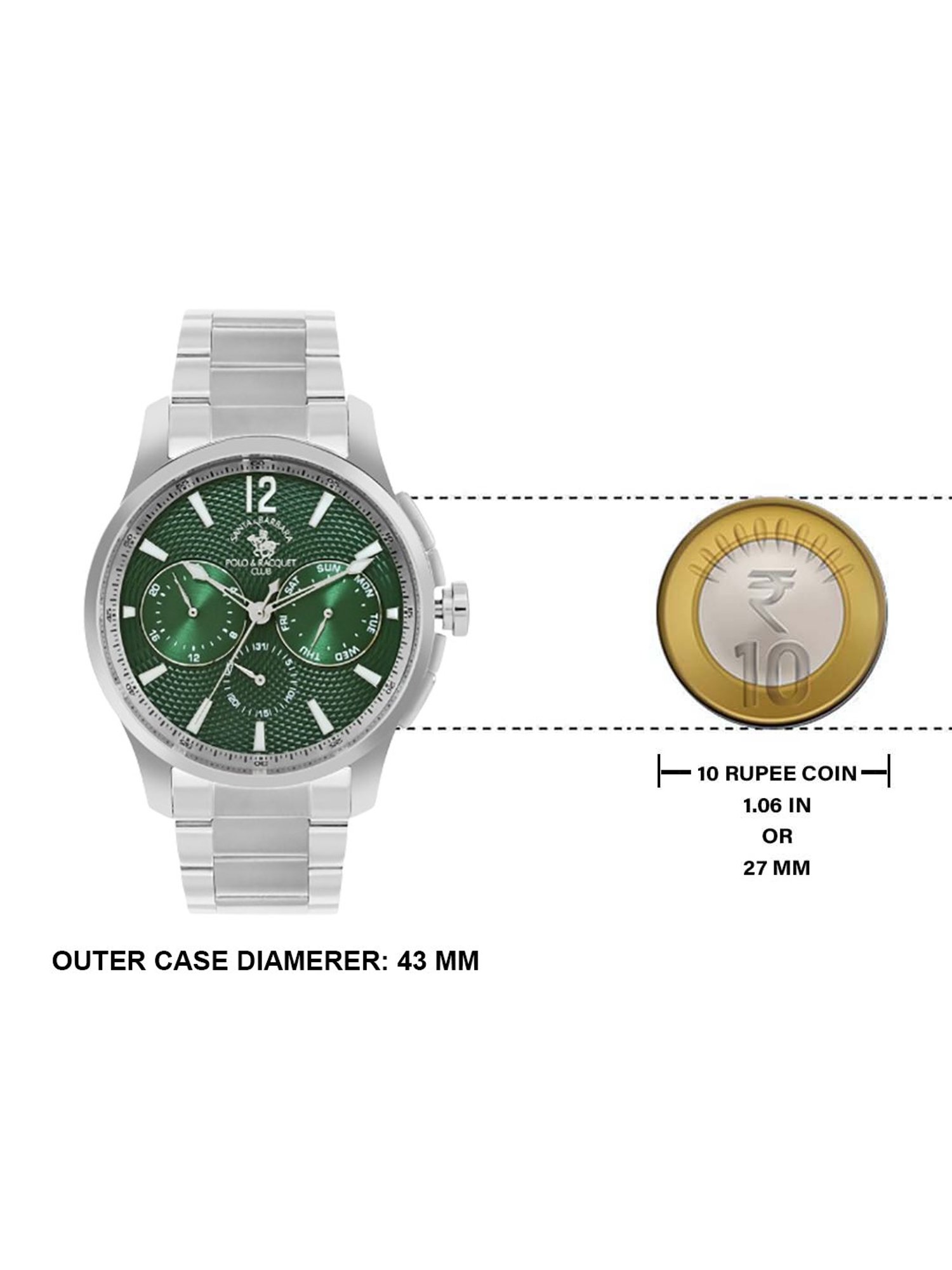 Santa Barbara Polo & Racquet Club SB.1.10537-4 Chronograph Watch for Men