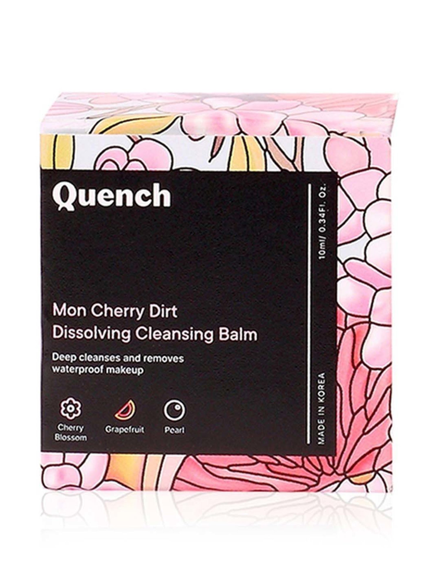 Quench Botanics Mon Cherry Dirt Dissolving Cleansing Balm - 10 ml