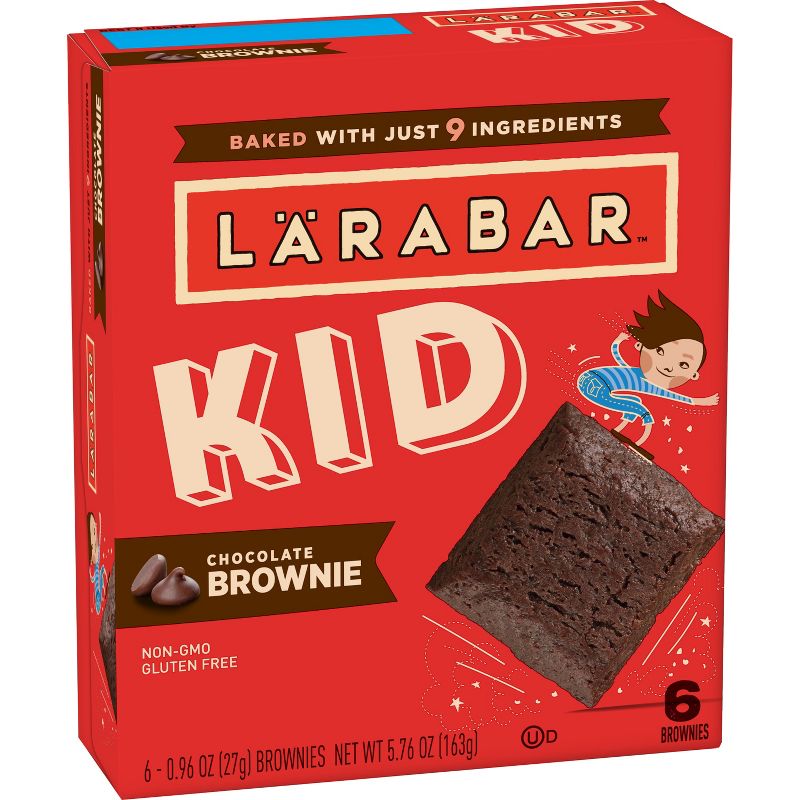 Larabar Kid Chocolate Brownies 6ct / .96oz