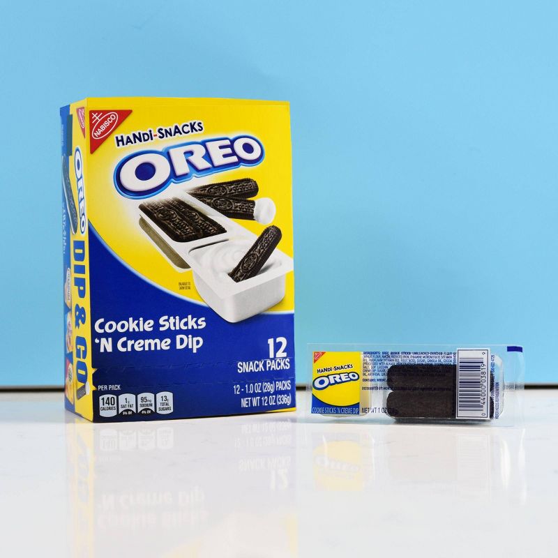 Handi-Snacks Oreo Cookie Sticks 'N Crème - 12ct