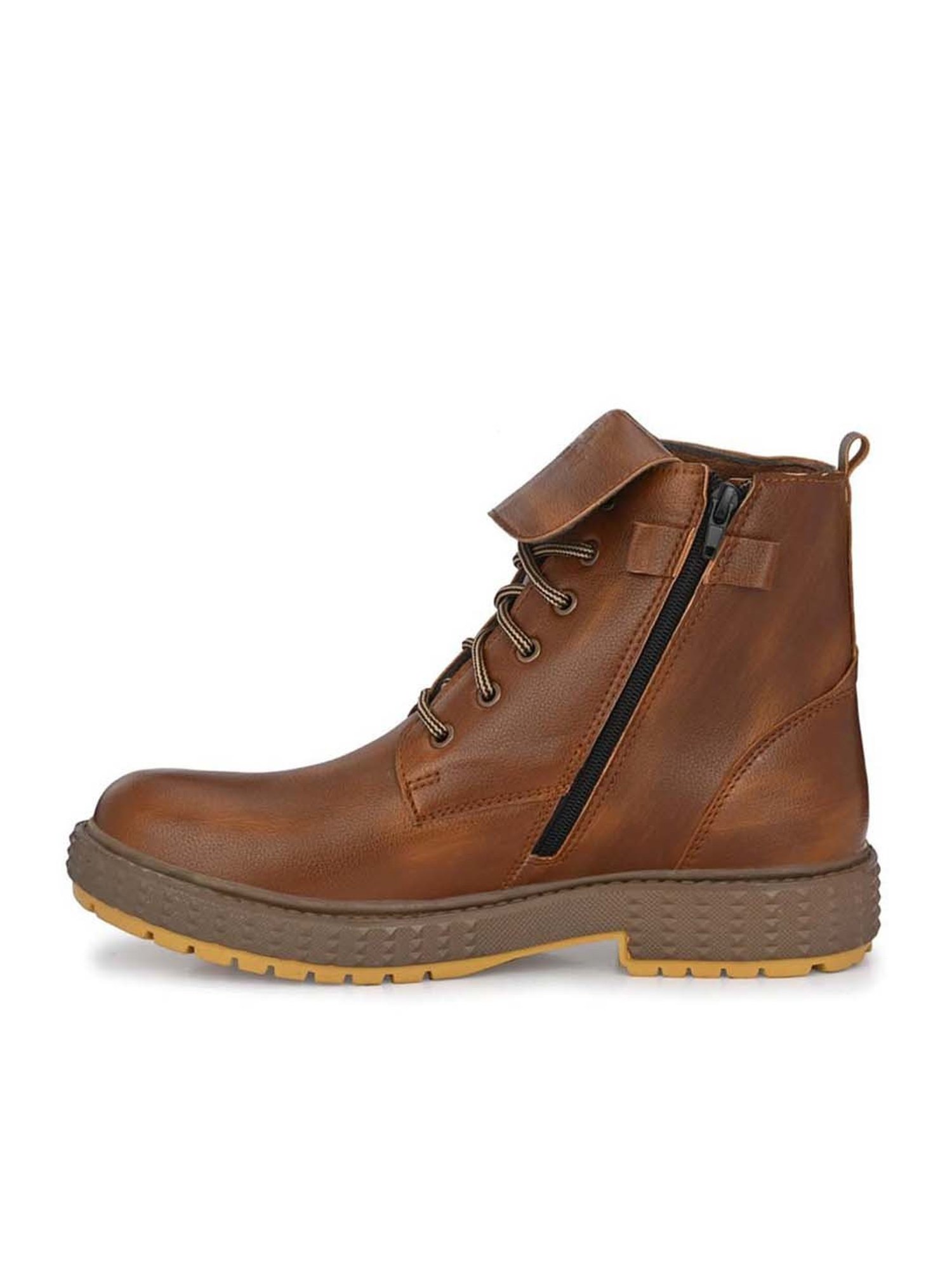 Eego Italy Men's Tan Casual Boots