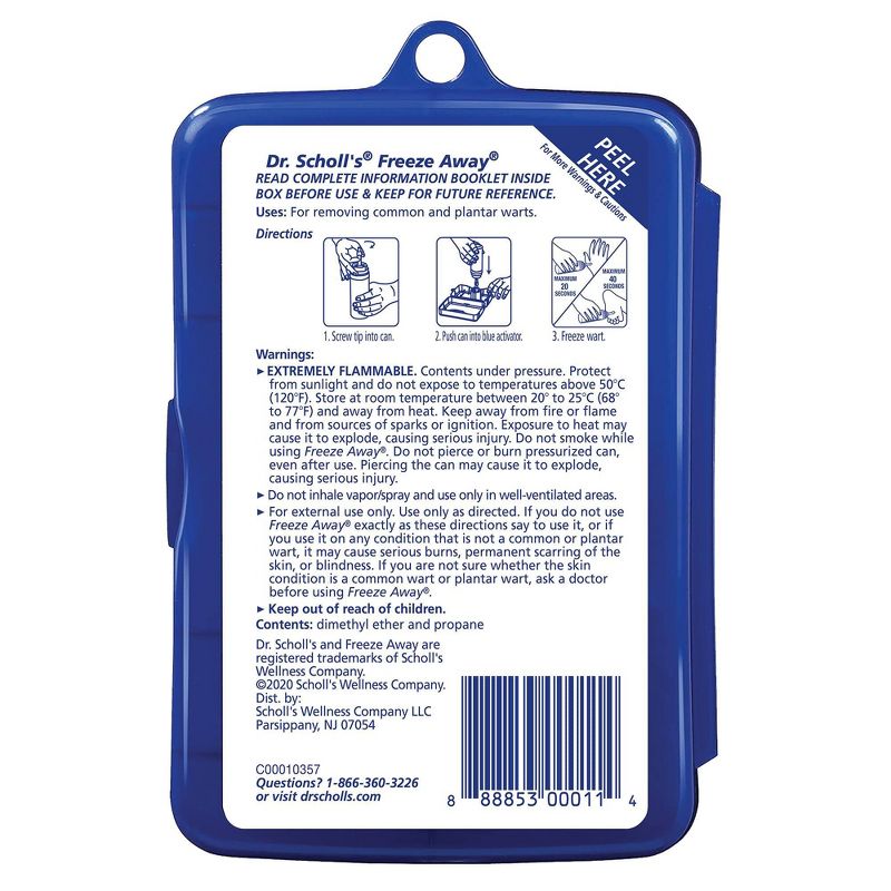 Dr Scholls Freeze Away Wart Treatment - 7ct