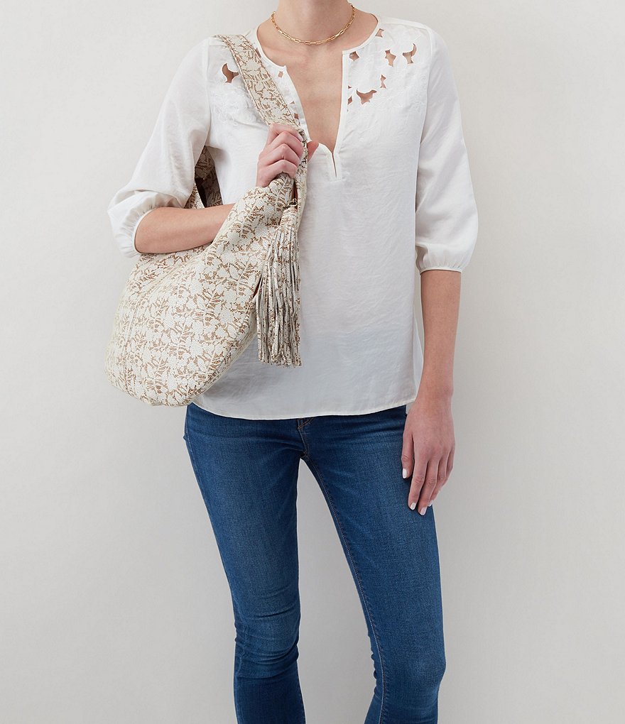 HOBO Gardner Leather Hobo Bag