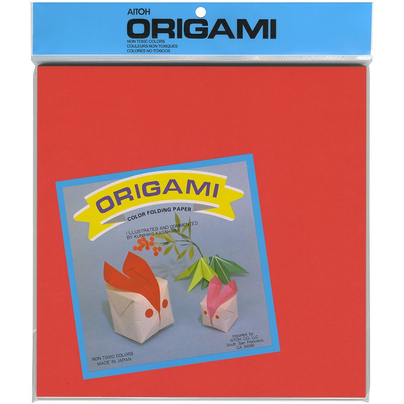 Origami Paper 9.75"X9.75" 100/Pkg-Assorted Colors