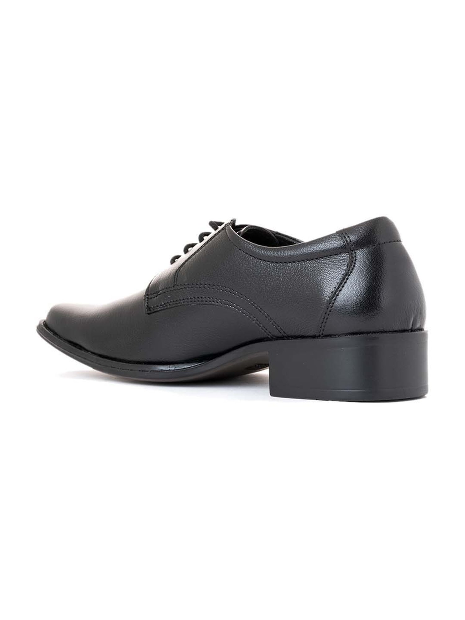 Khadim Men's Black Derby Shoes
