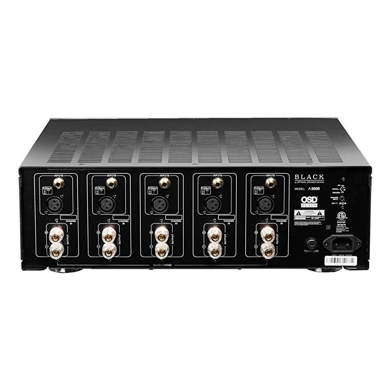 Nero XA5180 Class H 240W 5x Channel Home Theater Amplifier RCA XLR Inputs, Audiophile Class H Technology