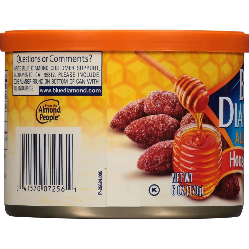 Blue Diamond Almonds Honey Roasted - 6oz
