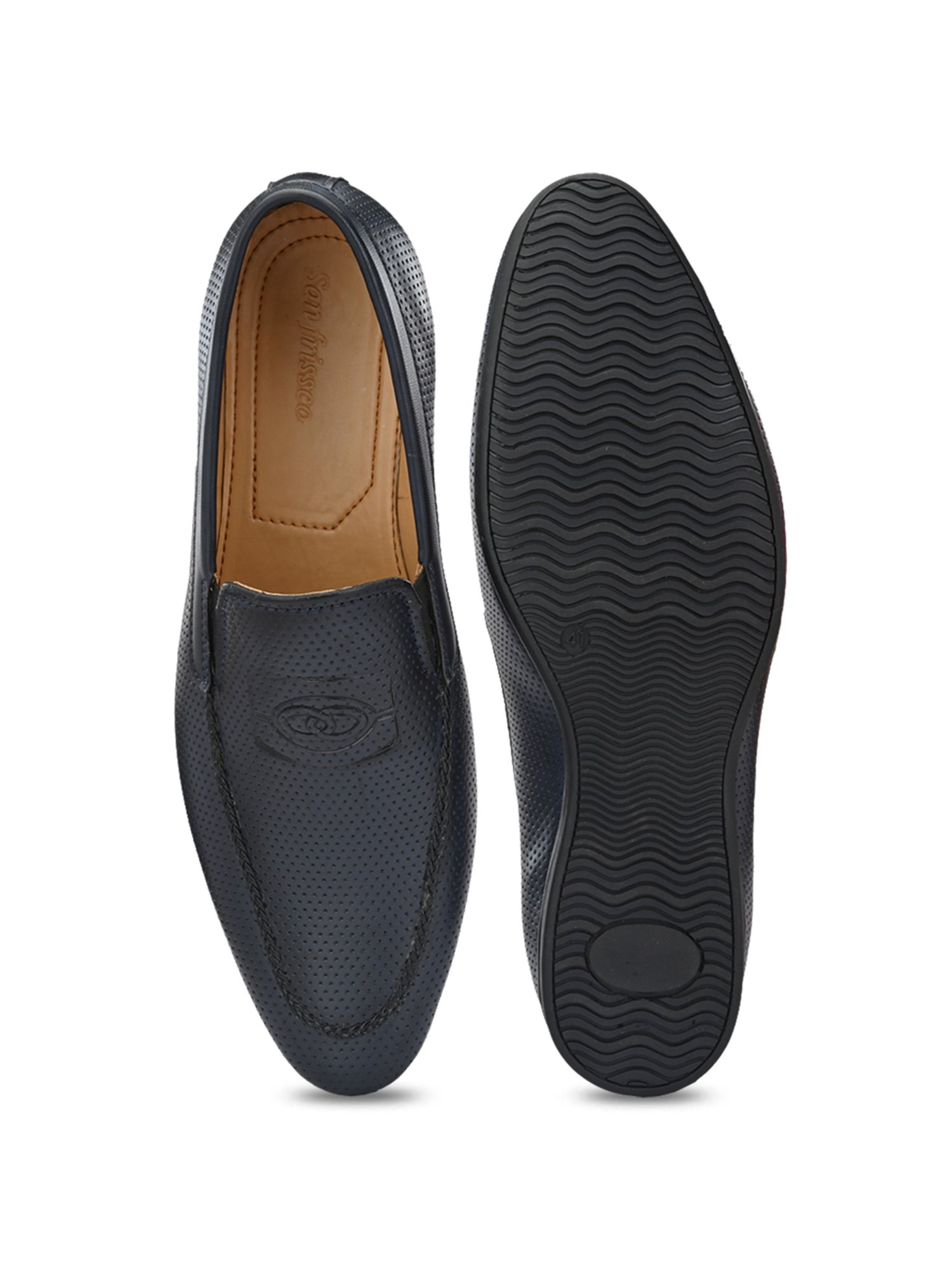 San Frissco Navy Casual Loafers