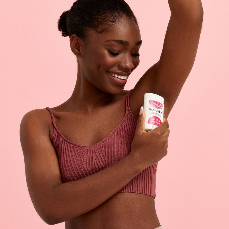 Schmidt's Rose + Vanilla Aluminum-Free Natural Deodorant Stick - 2.65oz