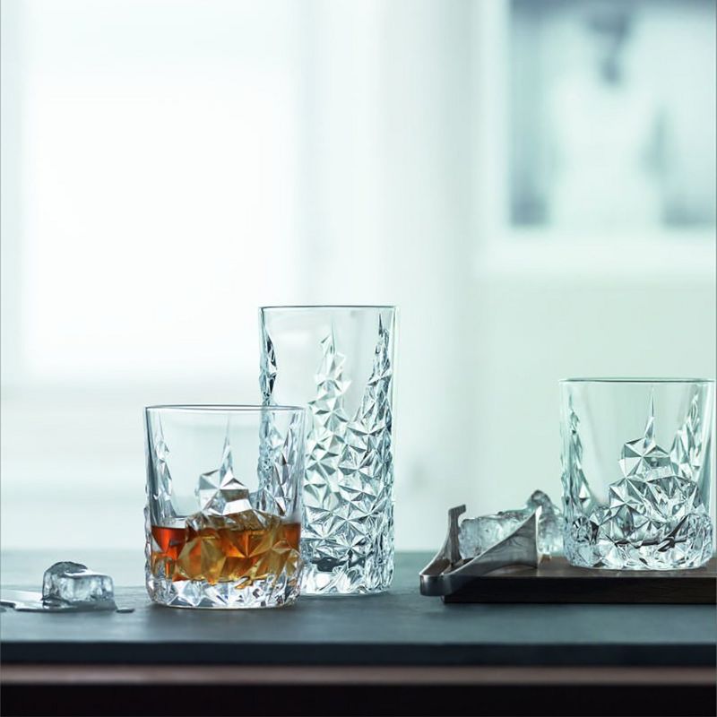 Riedel 91903 Nachtmann Sculpture 14.8 Ounce Crystal Longdrink Table Drinkware Set with 2 Glasses