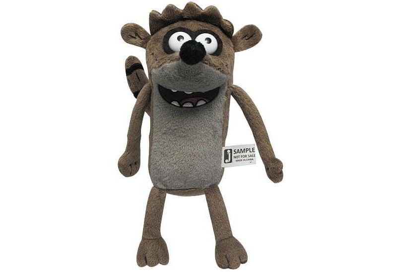 The Zoofy Group LLC Regular Show 10" Pull String Plush with Sound: Rigby