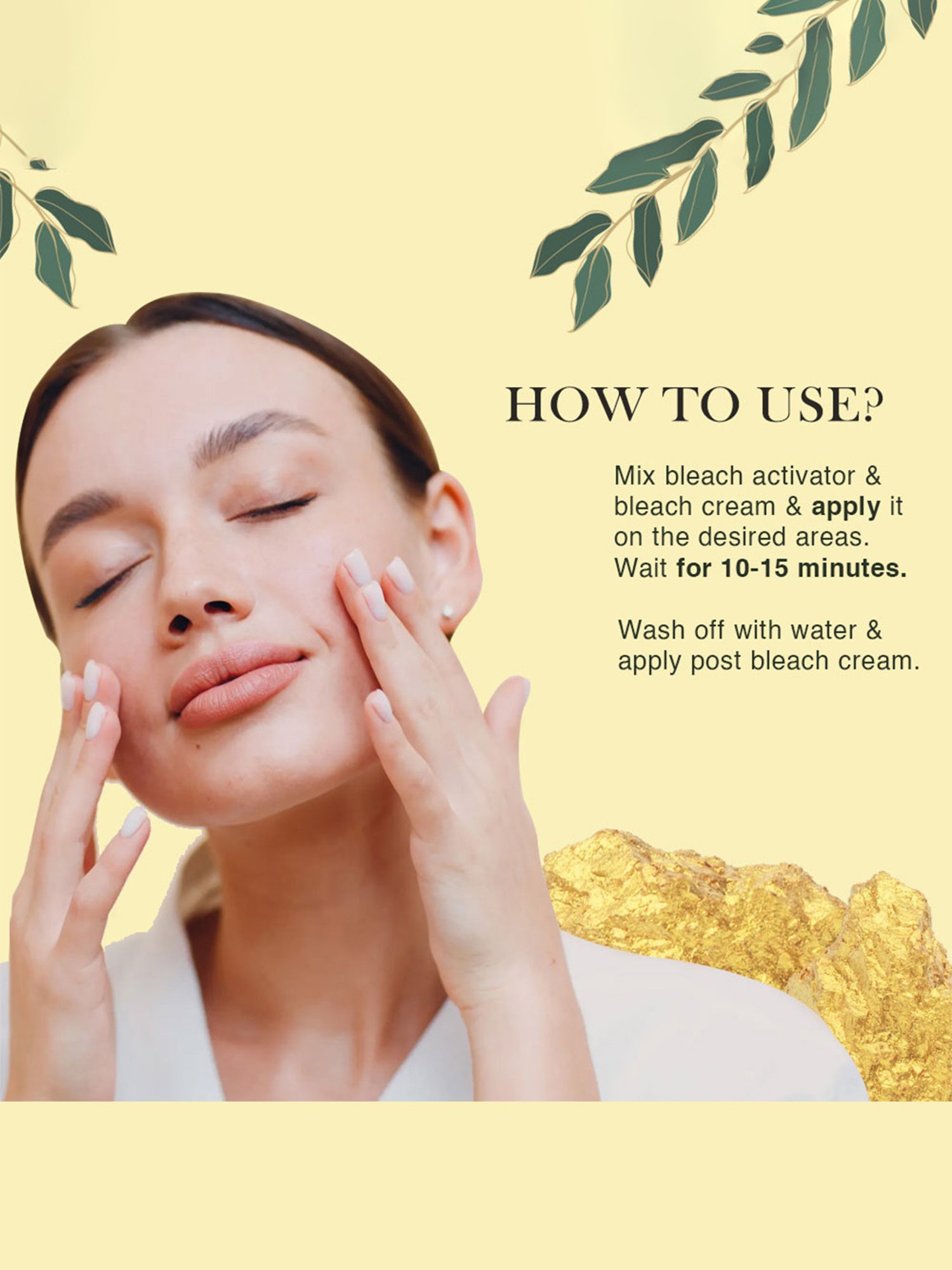 Richfeel Luxury Gold Bleach Kit