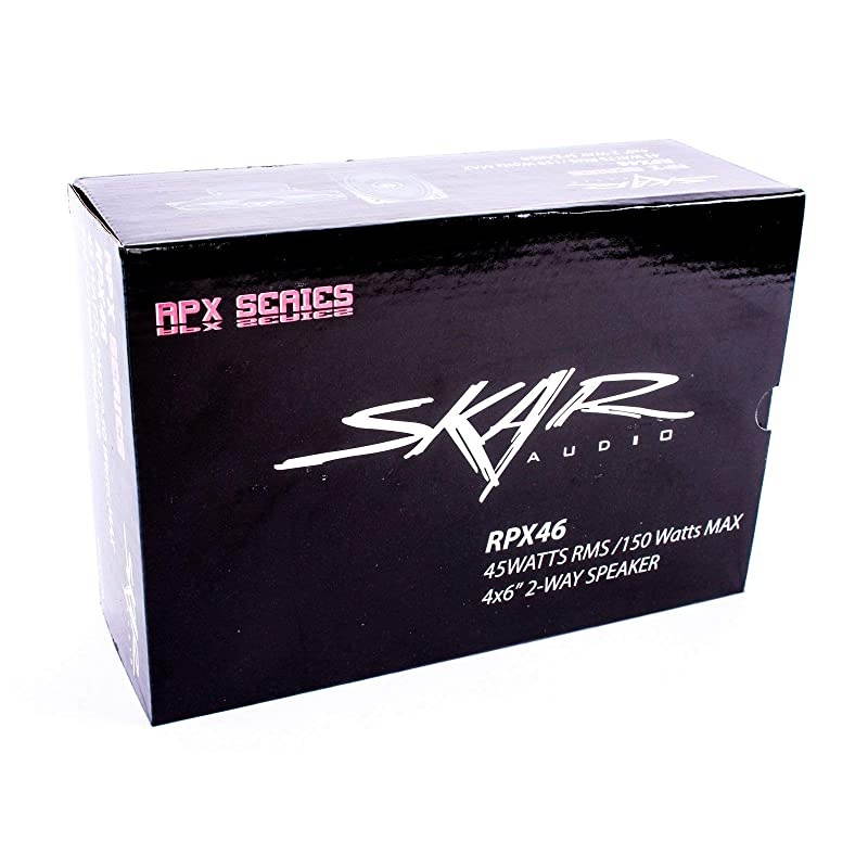 RPX46 150 Watt 2-Way 4"x6" Coaxial Speaker System, Pair