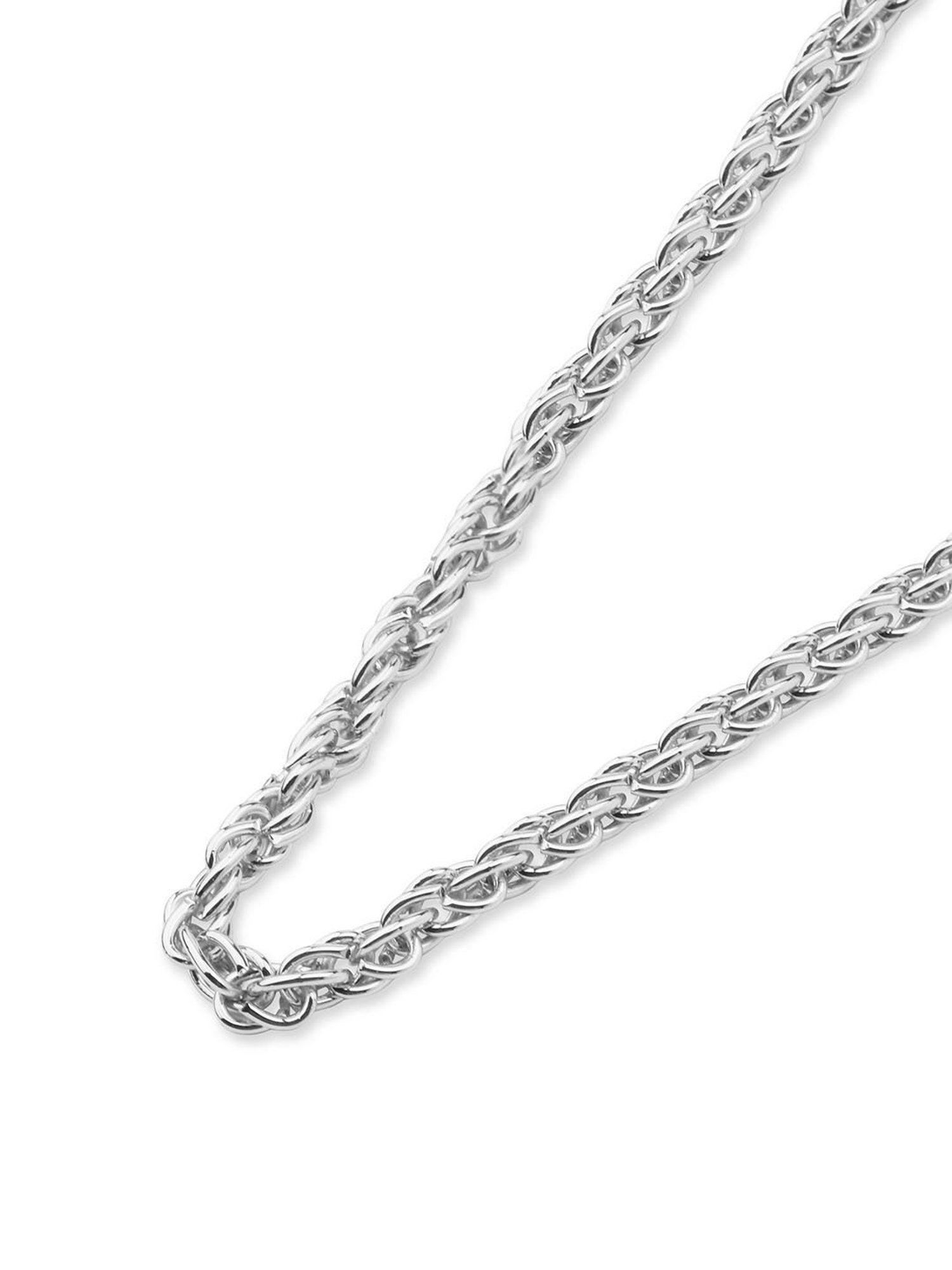 The Bro Code Silver-Plated Casual Necklace for Men