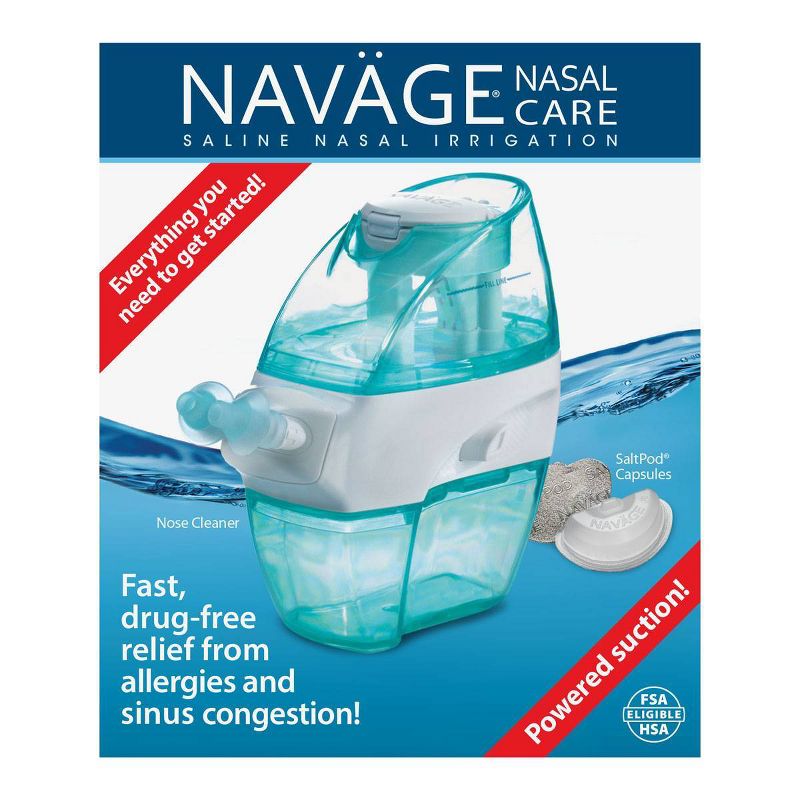 Navage Nasal Care Nose Cleanser and SaltPods