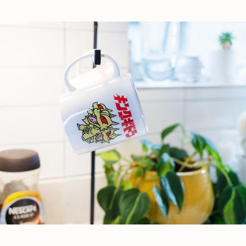 Surreal Entertainment Godzilla Chibi King Ghidorah Ceramic Mug Exclusive | Holds 11 Ounces