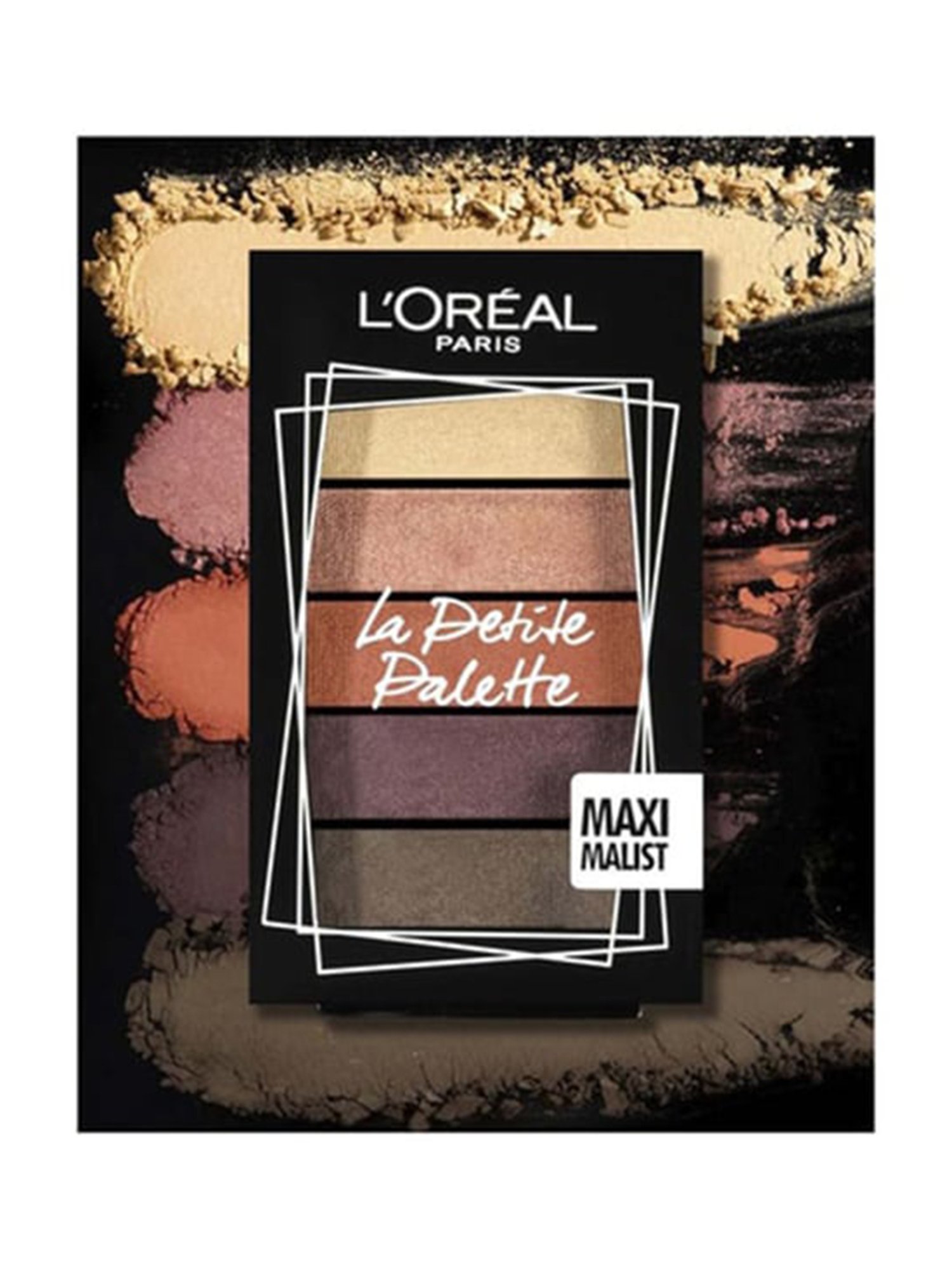 L'Oreal Paris La Petite Eyeshadow Palette, Bold - 4 gms