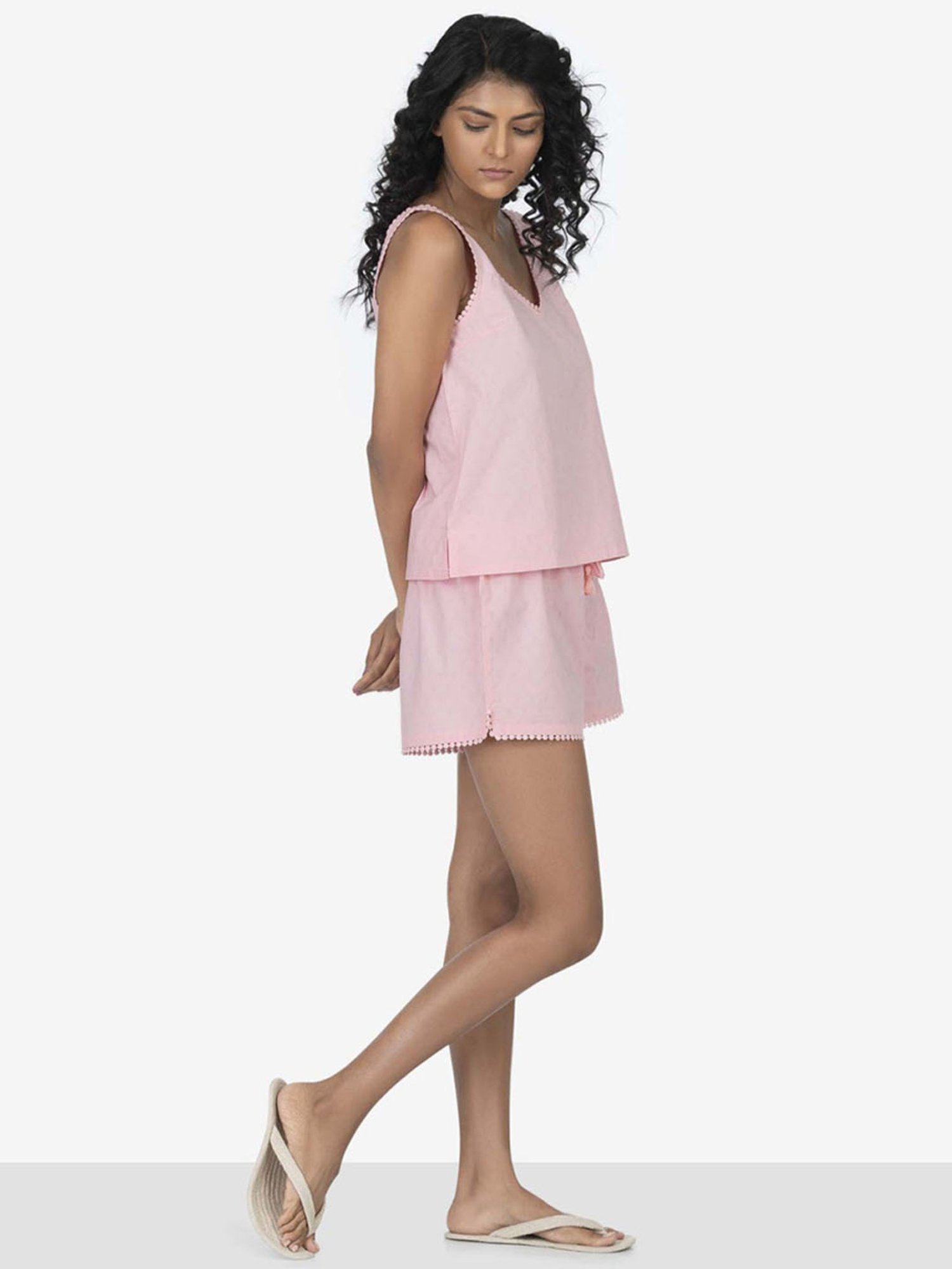 The Calm Collective Cherry Blossom Ivy Shorts Set