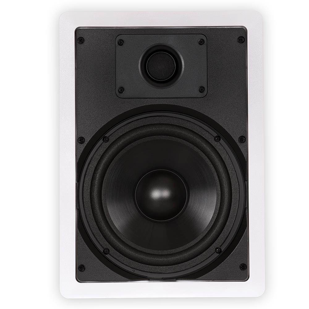 Theater Solutions CS8W In Wall 8" Speakers Surround Sound Home Theater 8 Pair Pack 8CS8W
