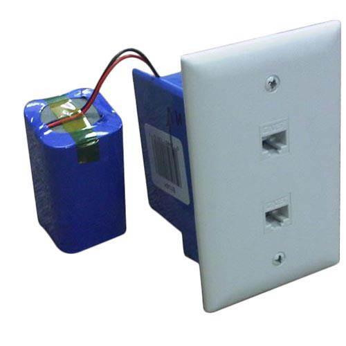 Spy-MAX Security Products Telephone wall jack - 30 to 90 Day Battery, Includes Free eBook