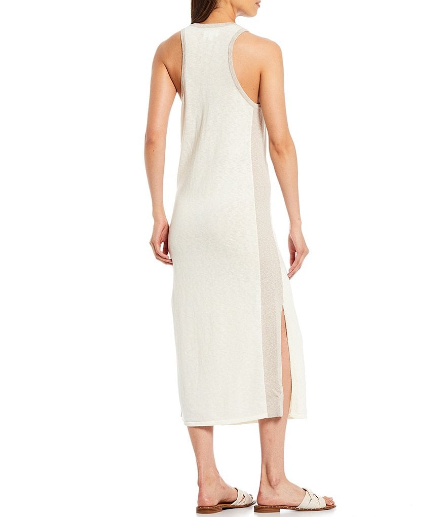 Every Knit Scoop Neck Coordinating Sleeveless Tank Knit Sheath Dress