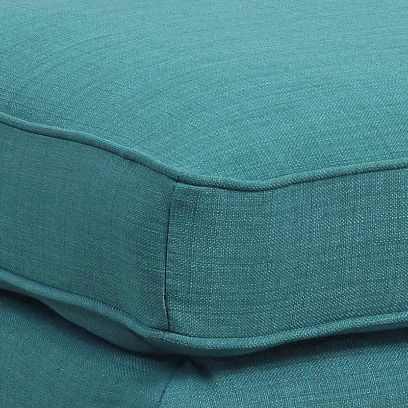 Kegan Ottoman Teal - Picket House Furnishings