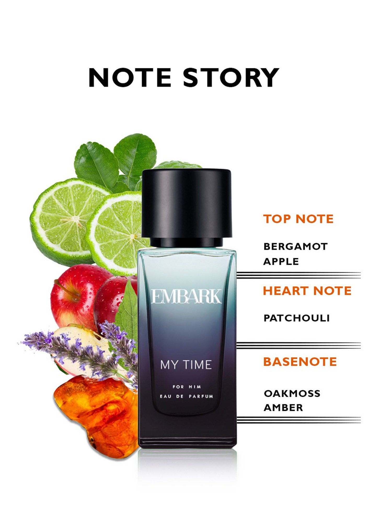 Embark My Time for Him Eau de Parfum - 30 ml