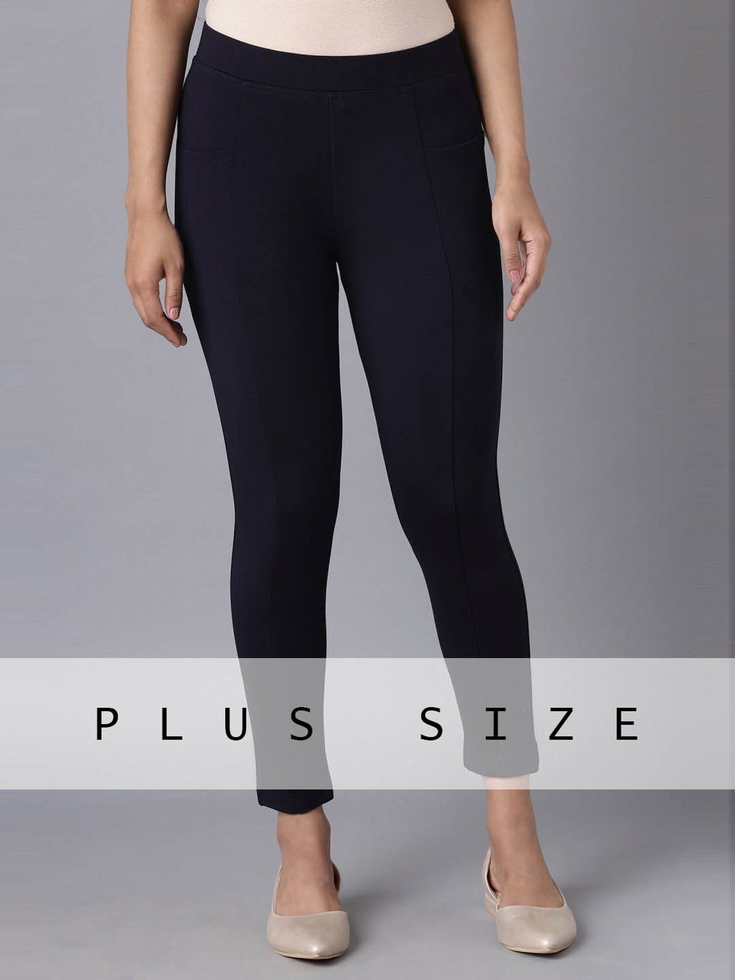 Elleven Navy Plain Pants