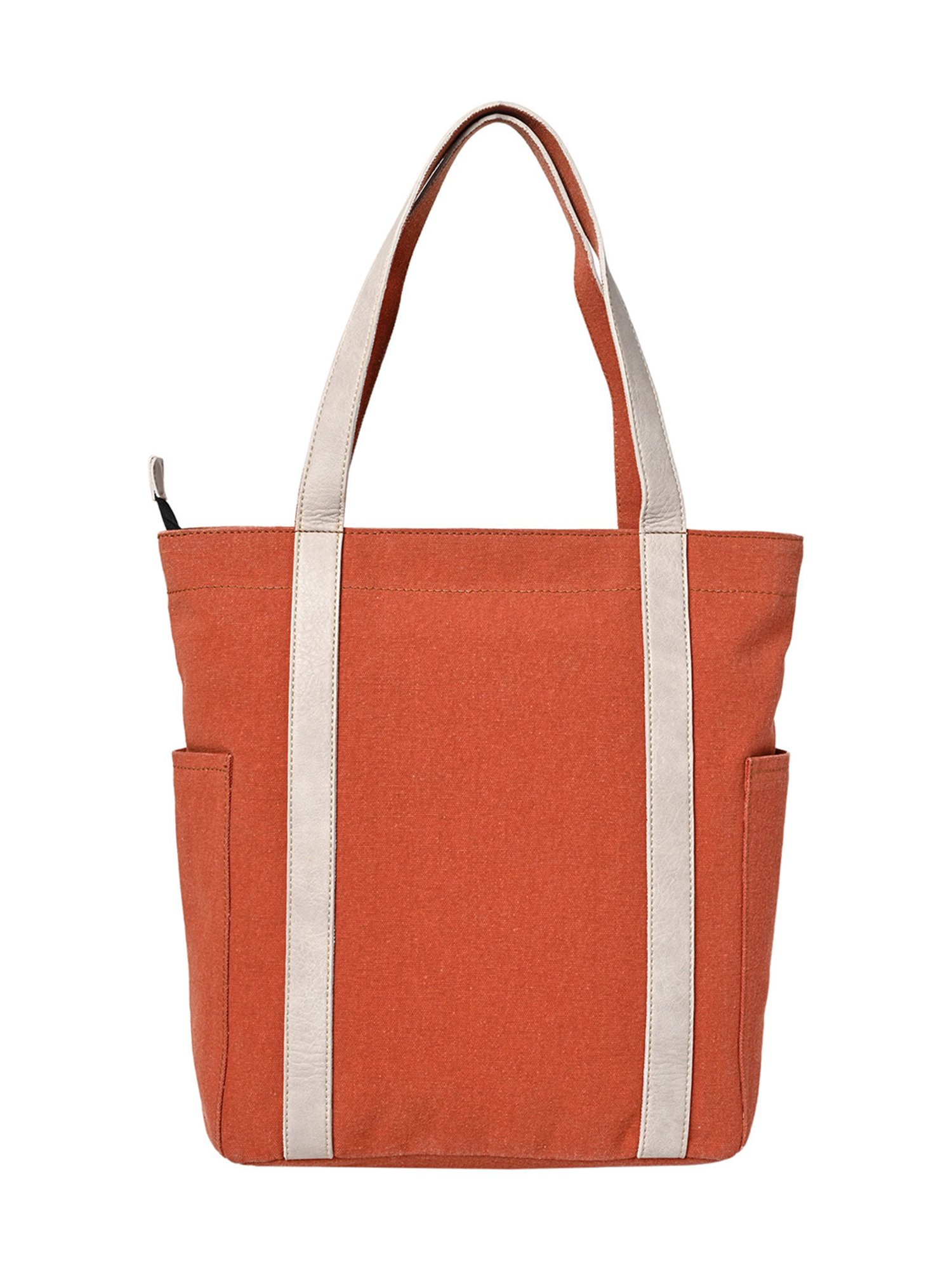 Mona B Burnt Orange Large Tote