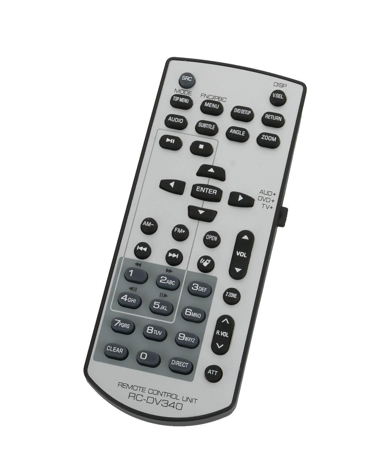 New RC-DV340 Remote Control for KENWOOD DDX318 DDX419 DDX470 DDX514