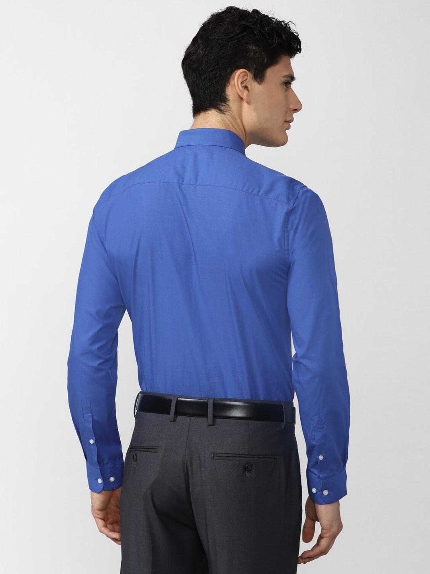 Arrow Sport Dark Green Cotton Slim Fit Shirt