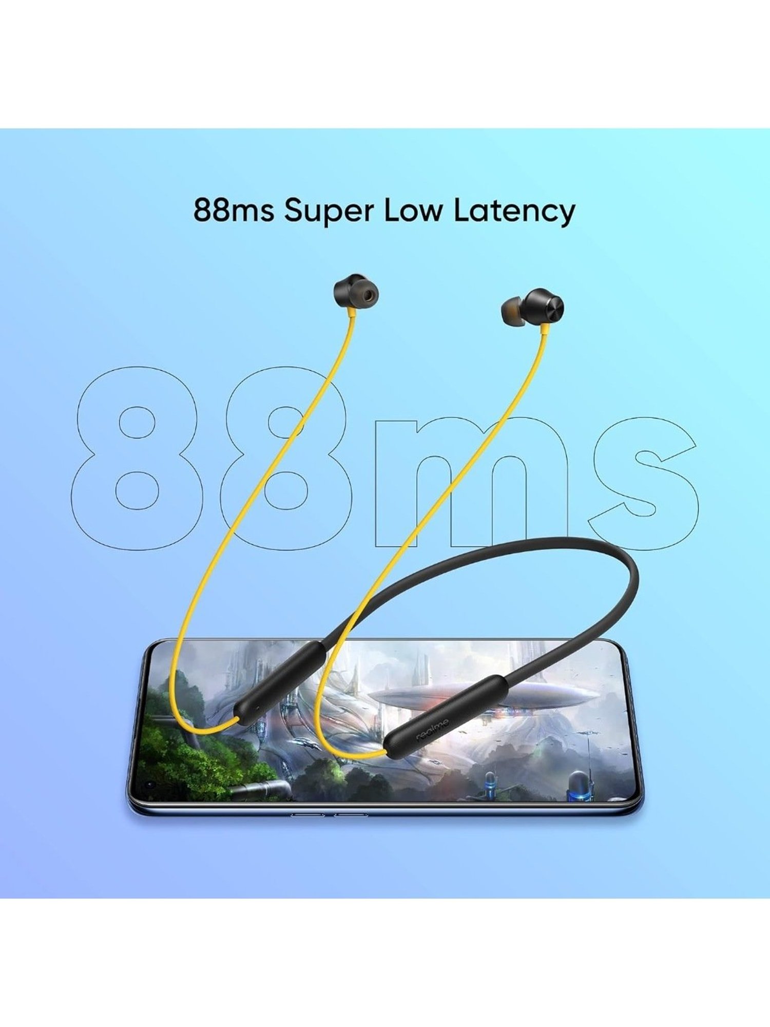 realme Buds Wireless 2 Neo In Ear BT Neckband with Upto 17Hrs Playtime & Fast Charging (Black)