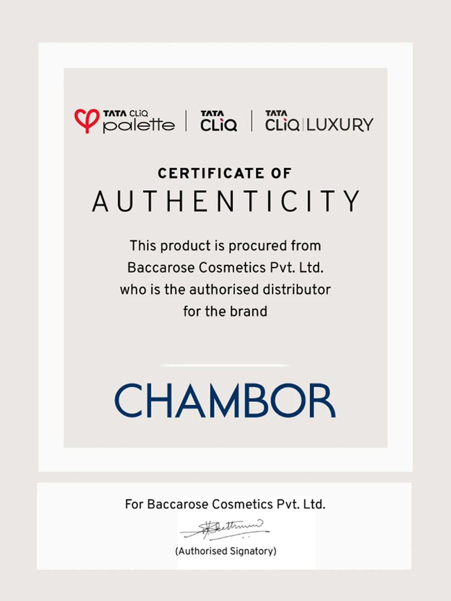 CHAMBOR Colour Studio Tres Matte Lipstick 261 Fountain of Roses - 3.2 gm