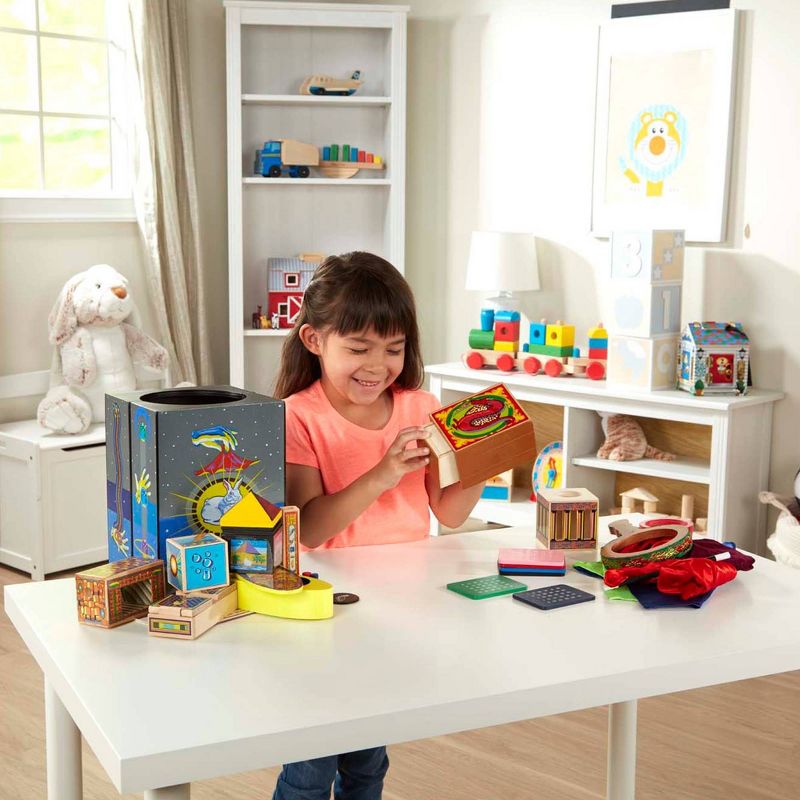 Melissa & Doug Deluxe Solid-Wood Magic Set With 10 Classic Tricks