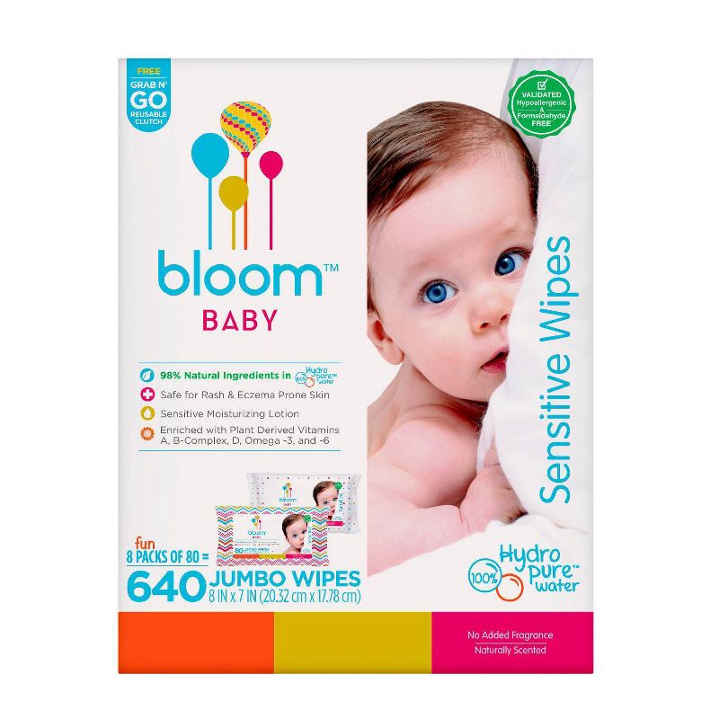 Pampers Expressions Fresh Bloom Baby Wipes 3x - 168ct