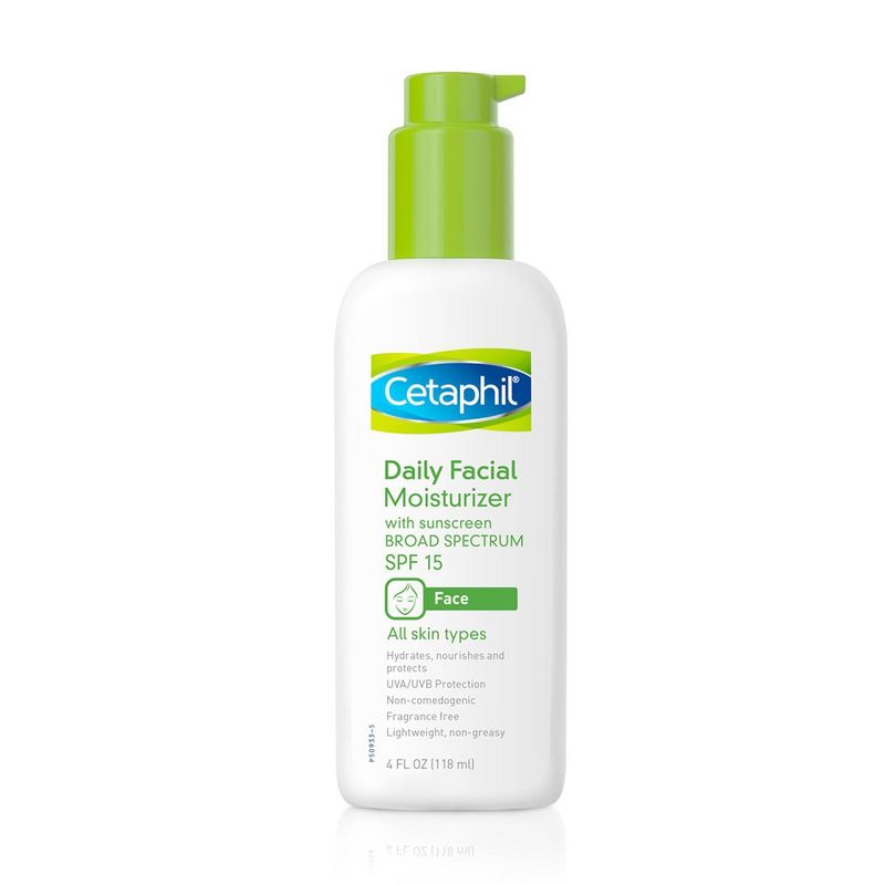 Cetaphil Daily Facial Moisturizer SPF 15 Unscented - 4oz