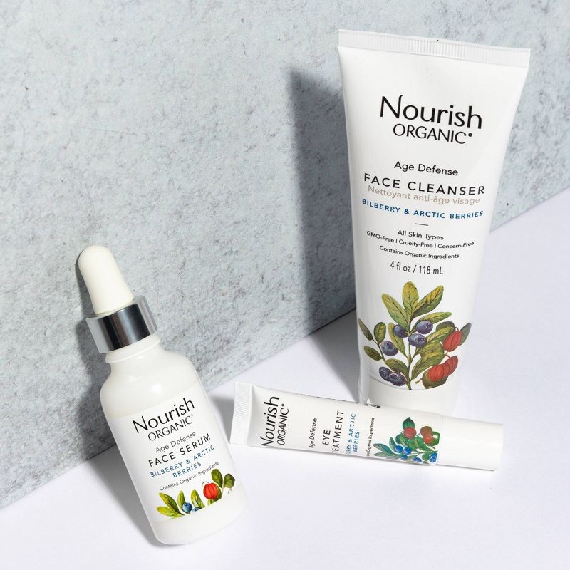 Nourish Organic Age Defense Cleanser - 4.0 fl oz