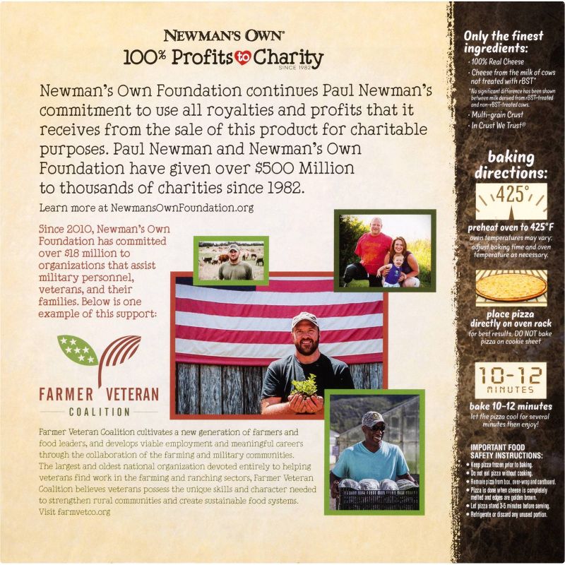 Newman's Own Thin & Crispy Supreme Frozen Pizza - 17oz