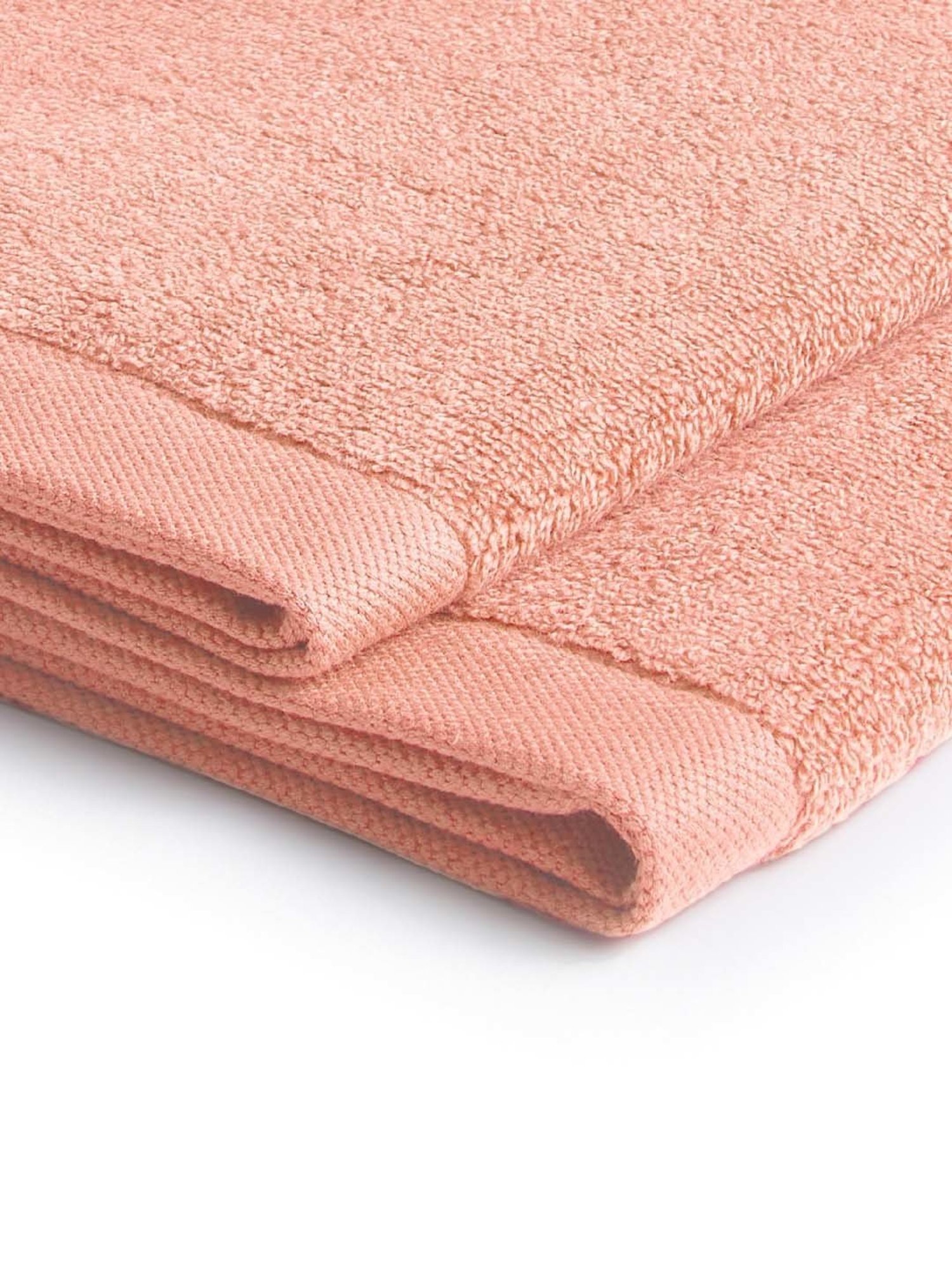 DDecor Pioneer Orange Cotton 450 GSM Hand Towel - Set of 1