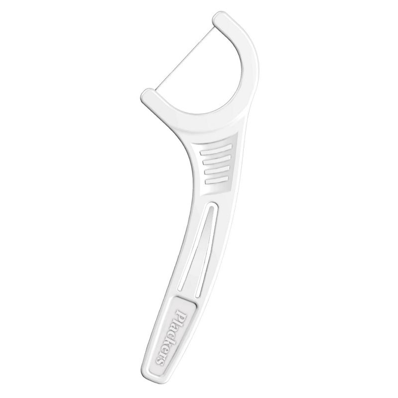 Plackers EcoChoice 100% Recycled Plastic Dental Floss Picks with Fresh Mint -  90ct