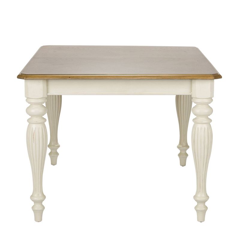 Cumberland Creek Rectangular Leg Extendable Dining Table White - Liberty Furniture