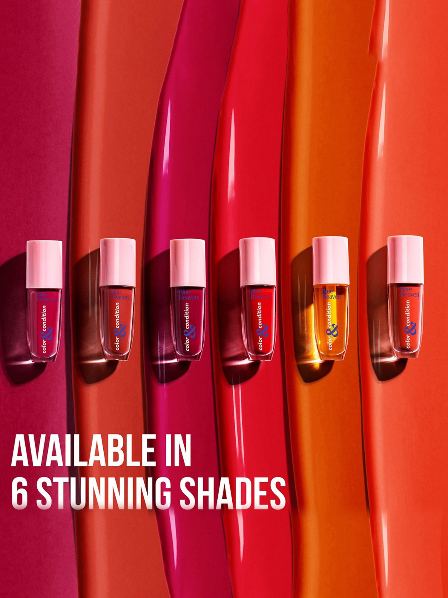 Blue Heaven Color & Condition Lip Oil Cranberry Red - 4.2 ml